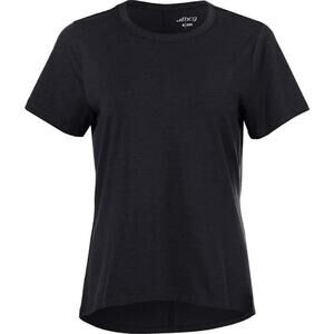 BCG Black Short Sleeve Crew Neck Athletic Stretchy T-Shirt Women's Size Large